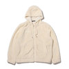 GUESS UNI HOODED ZIP-UP JACKET IVORY MK4K8482J-IVY画像