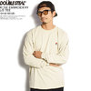 DOUBLE STEAL ROSE EMBROIDERY L/S TEE -SAND BEIGE- 905-12054画像