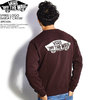 VANS LOGO SWEAT CREW -BROWN- 120K1040400画像