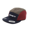 Carhartt TRICOL CAP Dark Navy / Cypress / Bordeaux I028344-1C18画像