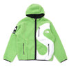 Supreme × THE NORTH FACE 20FW S Logo Hooded Fleece Jacket LIME NT62004I画像