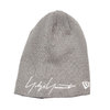 Yohji Yamamoto × NEW ERA 20AW SOFT ACRYLIC BEANIE GRAY画像