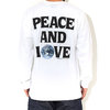 STUSSY Peace & Love L/S Tee 1994600画像