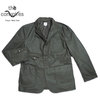 THE CONSPIRES WAXED COTTON MIL JACKET olive画像