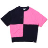 FILA BLOCK SWITCH CREW TEE NAVY FM9816-20画像