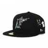NEW ERA JOE FRESHGOODS FLORIDA MARLINS 59FIFTY FITTED CAP BLACK JFSQ9807811画像