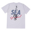 WIND AND SEA × HYSTERIC GLAMOUR SEA+HYS Special TEE WHITE画像