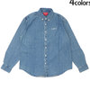 Supreme 20FW Classic Logo Denim Shirt画像