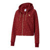 PUMA × CO AOP CROPPED FULL-ZIP Red Dahlia-AOP 598788-50画像