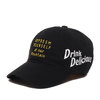 ATMOS LAB COCA-COLA BY ATMOS LAB DRINK DELICIOUS 6 PANEL CAP BLACK AT20-073-BLK画像
