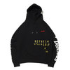 ATMOS LAB COCA-COLA BY ATMOS LAB DRINK DELICIOUS HOODIE BLACK AT20-051-BLK画像