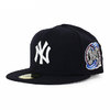 NEW ERA NEW YORK YANKEES 59FIFTY MLB 2000 WORLD SERIES GAME FITTED CAP NAVY NR11941901画像