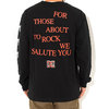 DC SHOES × AC/DC About To Rock L/S Tee コラボ ADYZT04981画像