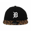 NEW ERA DETROIT TIGERS RC 9FIFTY SNAPBACK CAP BLACK LEOPARD FL12139558画像