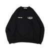 UGG TOKYO LOGO SWEAT BLACK 20AW-UGTP08-BLK画像