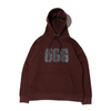 UGG FRONT BIG LOGO FOODIE DARK BROWN 20AW-UGTP11-DBR画像