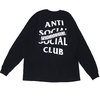 NEIGHBORHOOD × Anti Social Social Club 20AW ASSC-1/C-TEE.LS BLACK 202GEASN-LTM01S画像
