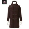 INVERTERE NEWTON ABBOT DUFFLE COAT dark brown画像