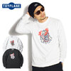TOYPLANE L/S CLOWN TEE TP20-FTE02画像