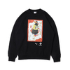 PUMA atmos × THREE TIDES TATTOO crew neck sweat BLACK 921468-02画像