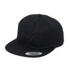 DC SHOES ACDC SNAPBACK Black ADYHA04063-KVJ0画像