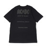 DC SHOES ACDC BACK IN BLACK SS Black ADYZT04976-KVJ0画像