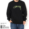 STUSSY Stussy Smooth Stock Applique Crew Sweat 118405画像