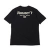 FILA PROJEKT7 LOGO T-SHIRT BLACK BM3062-08画像