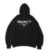 FILA PROJEKT7 PULLOVER HOODIE BLACK BM3061-08画像