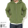 STUSSY 20HO Thermal Full Zip Hoodie 118411画像