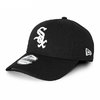 NEW ERA CHICAGO WHITE SOX 9FORTY ADJUSTABLE CAP BLACK NR10047515画像