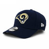 NEW ERA LOS ANGELES RAMS 9FORTY ADJUSTABLE CAP NAVY NR11344501画像