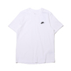 NIKE AS M NSW CLUB TEE WHITE/BLACK AR4999-101画像