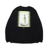 ANARC × atmos FREAKOUT LS TEE BLACK AT20-082画像