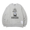 ANARC × atmos NO DEALS CREW NECK GRAY AT20-084画像