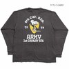 Buzz Rickson's × PEANUTS L/S T-SHIRT "1ST CAVALRY DIV." BR68681画像