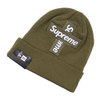 Supreme 20FW New Era Cross Box Logo Beanie LIGHT OLIVE画像