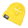 Supreme 20FW New Era Cross Box Logo Beanie LEMON画像