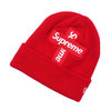Supreme 20FW New Era Cross Box Logo Beanie RED画像