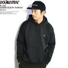 DOUBLE STEAL ROSE EMBROIDERY PARKA -BLACK- 905-62055画像
