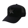 YOSHINORI KOTAKE DESIGN × BARNEYS NEWYORK METAL STAR LOGO MESH CAP BLACK画像