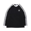 adidas 3 STRIPES LS TEE BLACK GN3478画像