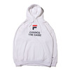 FILA F LOGO PULLOVER HOODIE WHITE FM9559-01画像