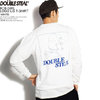 DOUBLE STEAL BOB GIRL LOGO L/S T-SHIRT -WHITE- 906-14110画像