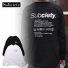 Subciety LABEL L/S 105-44276画像