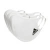 adidas Face cover Adult 3P-PACK BOS WHITE H34578画像