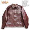 SUGAR CANE Made in U.S.A. "HORWEEN" HORSEHIDE LEATHER JACKET SC80568画像
