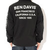 BEN DAVIS Logo Print Coach JKT G-1380001画像