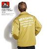 BEN DAVIS LOGO PRINT COACH JACKET -BEIGE- G-1380001画像