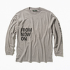 Kinetics FROM NOW ON L/S T DARK GRAY KNAW20LST01画像